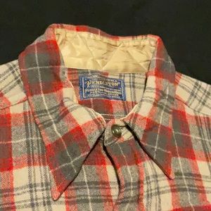 Vintage Pendleton wool dress shirt